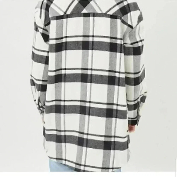 LOVE TREE BUTTON DOWN SHIRT JACKET COAT - Picture 11 of 13